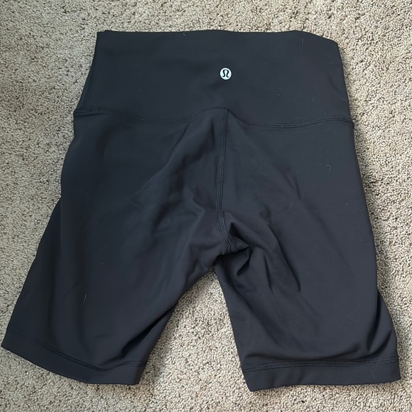 lululemon athletica Pants - Lululemon Black Biker Shorts